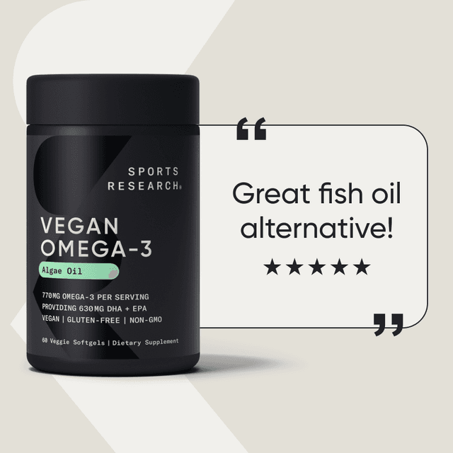 Sample Review Panel Vegan Omega 3